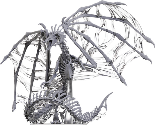 D&D Nolzur's Marvelous Unpainted Miniatures - Black Dracolich Boxed Miniature