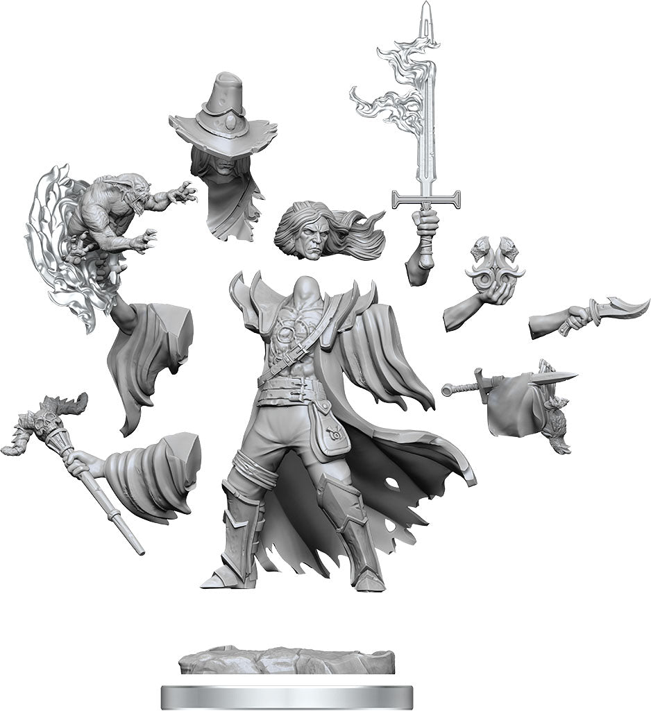 D&D Frameworks - W01 Human Warlock Male