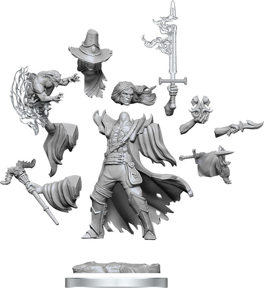 D&D Frameworks - W01 Human Warlock Male