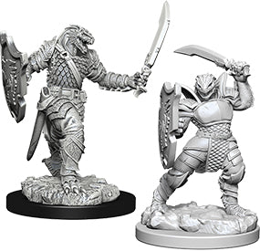 D&D Nolzur's Marvelous Unpainted Miniatures - W05 Dragonborn Female Paladin