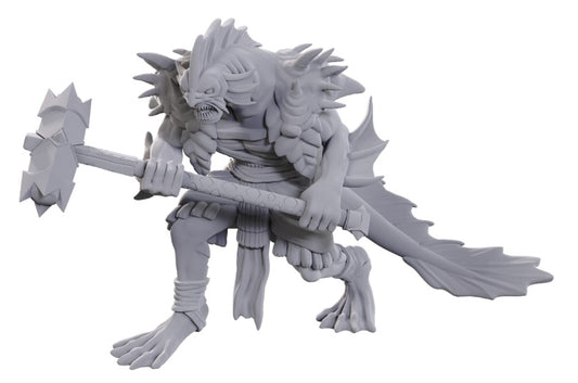 D&D Nolzur's Marvelous Unpainted Miniatures - W25 Sahuagin Coral Smasher