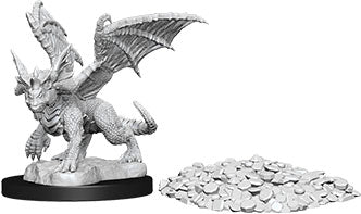 D&D Nolzur's Marvelous Unpainted Miniatures - W10 Blue Dragon Wyrmling