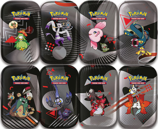 Pokemon TCG: Scarlet & Violet - Black Bolt Unova Mini Tin Display (Each)