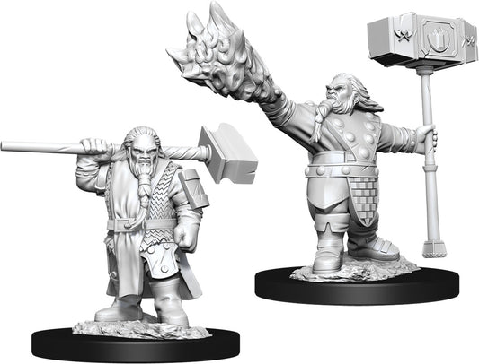 D&D Nolzur's Marvelous Unpainted Miniatures - W11 Male Dwarf Cleric