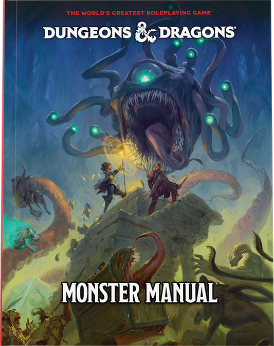 Dungeons & Dragons RPG: Monster Manual Hard Cover (2024 Edition)