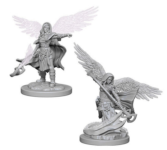 D&D Nolzur's Marvelous Unpainted Miniatures - W04 Aasimar Female Wizard