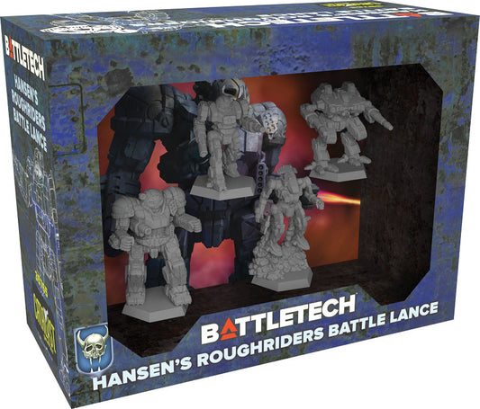BattleTech: Miniature Force Pack - Hansens Roughriders Battle Lance (Alliance EXCLUSIVE)