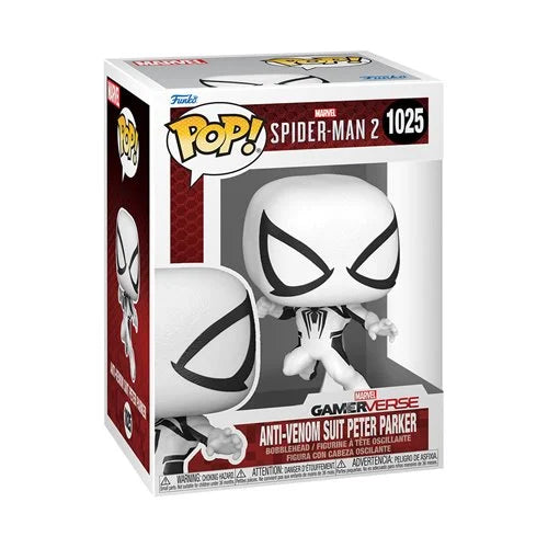 Funko Pop! Spider-Man 2 Video Game: Anti-Venom Suit Peter Parker #1025
