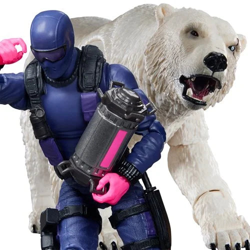 G.I. Joe - Classified Series: (161) Snake Eyes with Polar Bear 6-Inch Action Figure