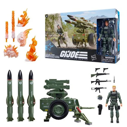 G.I. Joe - Classified Series: (182) Clayton Hawk Abernathy with M.M.S. (Mobile Missile System) Vehicle 6-Inch Action Figure