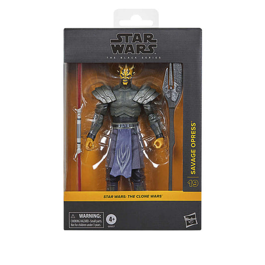 Star Wars: Black Series: Clone Wars - Savage Opress (19) Deluxe 6-Inch Action Figure