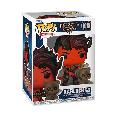 Funko Pop! Baldur's Gate 3: Karlach with Clive #1018
