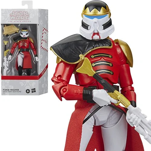 Star Wars: Black Series: Holiday Edition - Purge Trooper  6-Inch Action Figure
