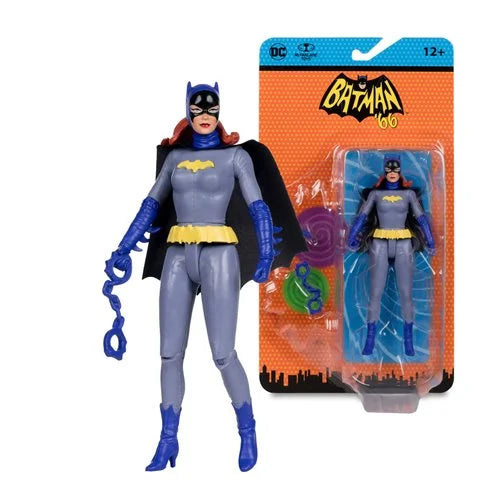 DC Retro - Batman 1966: Batgirl Gray and Blue (Comic) 6-in Action Figure