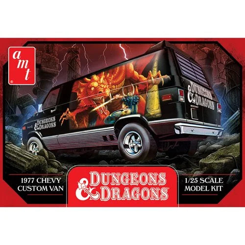 1:25 Scale Model Kit - Dungeons & Dragons 1974 Chevy Custom Van