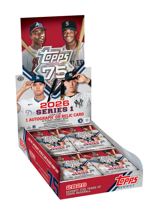 Topps 2026 - Series 1: Hobby Box (Baseball)