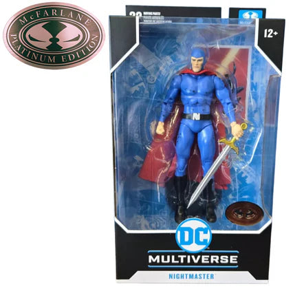DC Multiverse - Nightmaster (Shadowpact) 7-Inch Scale Action Figure (Red Platinum)