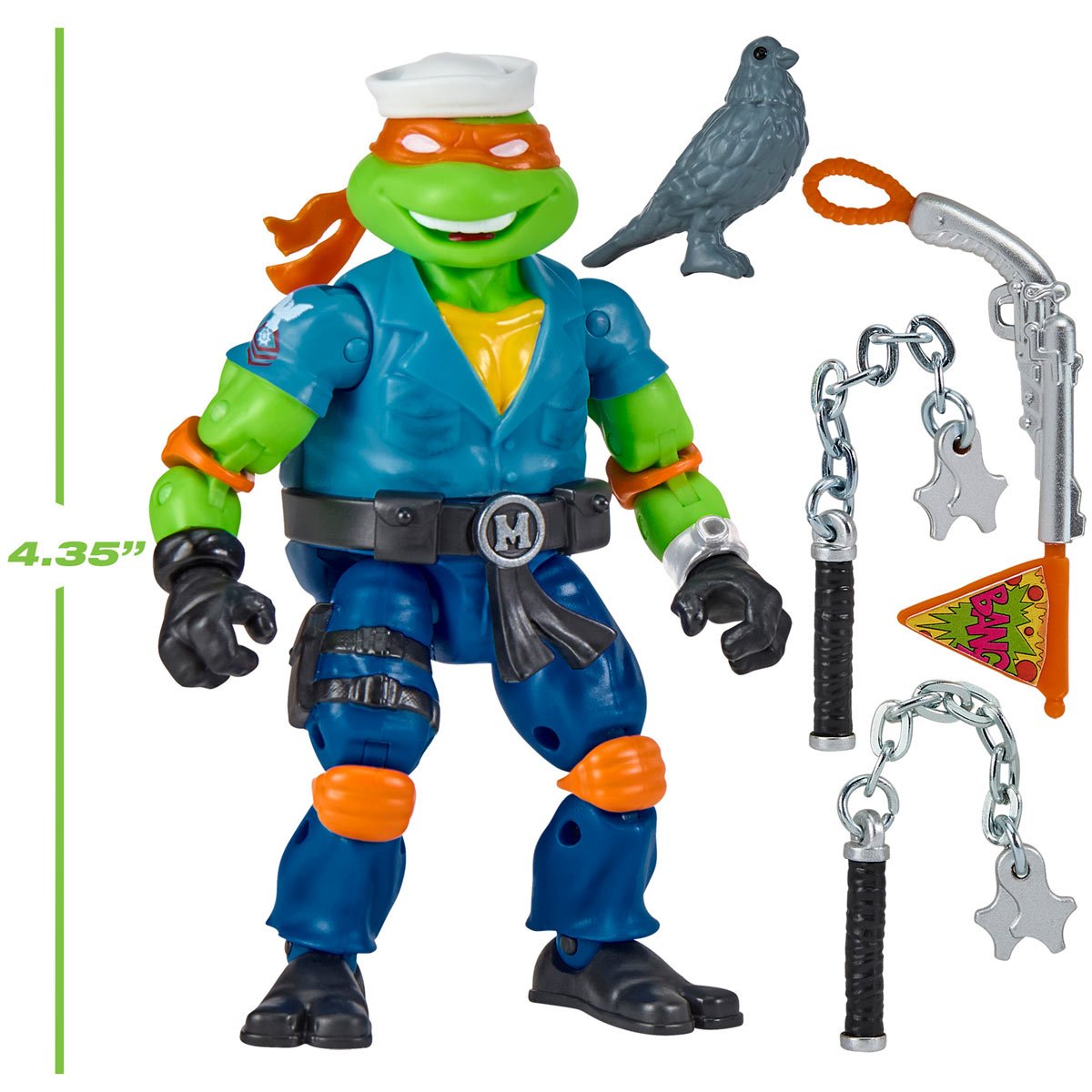TMNT x G.I. Joe - Shipwreck x Mikey Action Figure