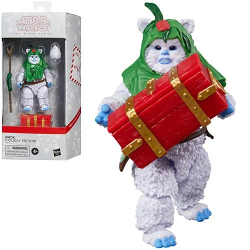 Star Wars: Black Series: Holiday Edition - Ewok 6-Inch Action Figure