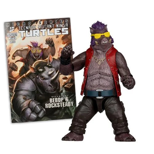 Page Punchers: Teenage Mutant Ninja Turtles - Bebop 5-Inch Action Figure with Comic Book