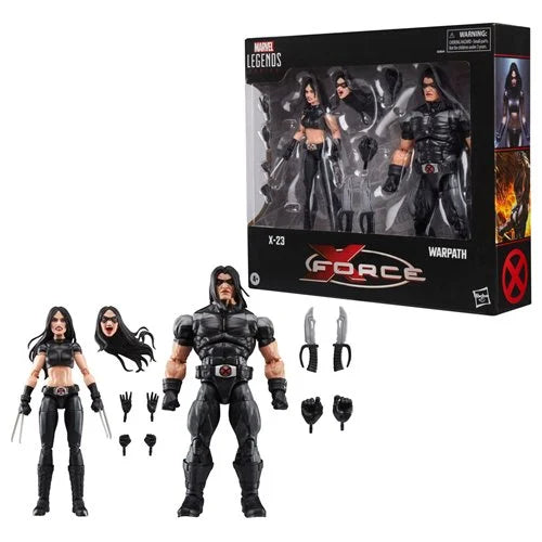 Marvel Legends - X-Force: X-23 & Warpath 6-Inch Action Figure (2 Pack)