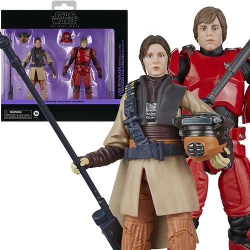 Star Wars: Black Series: Shadows of the Empire - Luke Skywalker & Princess Leia Organa 6-Inch Action Figure 2 Pack