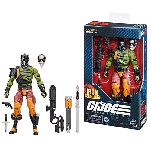 G.I. Joe - Classified Series: (155) Darklon 6-Inch Action Figure