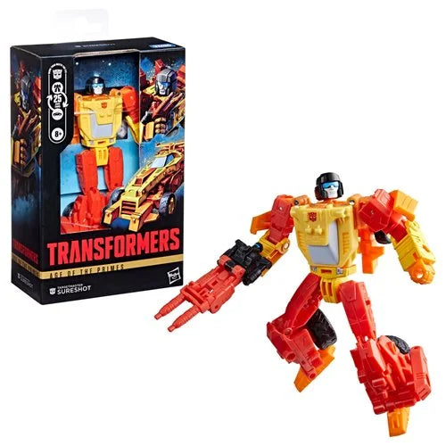Transformers - Generations - Age of the Primes - Deluxe Class: Targetmaster Sureshot