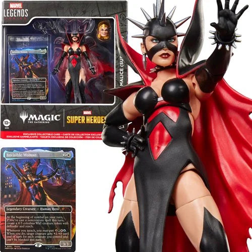 Marvel Legends - Magic: The Gathering Marvel Super Heroes: Malice (Sue Storm) 6-Inch Action Figure and Card