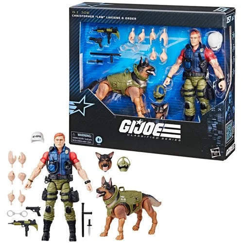 G.I. Joe - Classified Series: (157) Christopher "Law" Lavigne & Order 6-Inch Action Figure