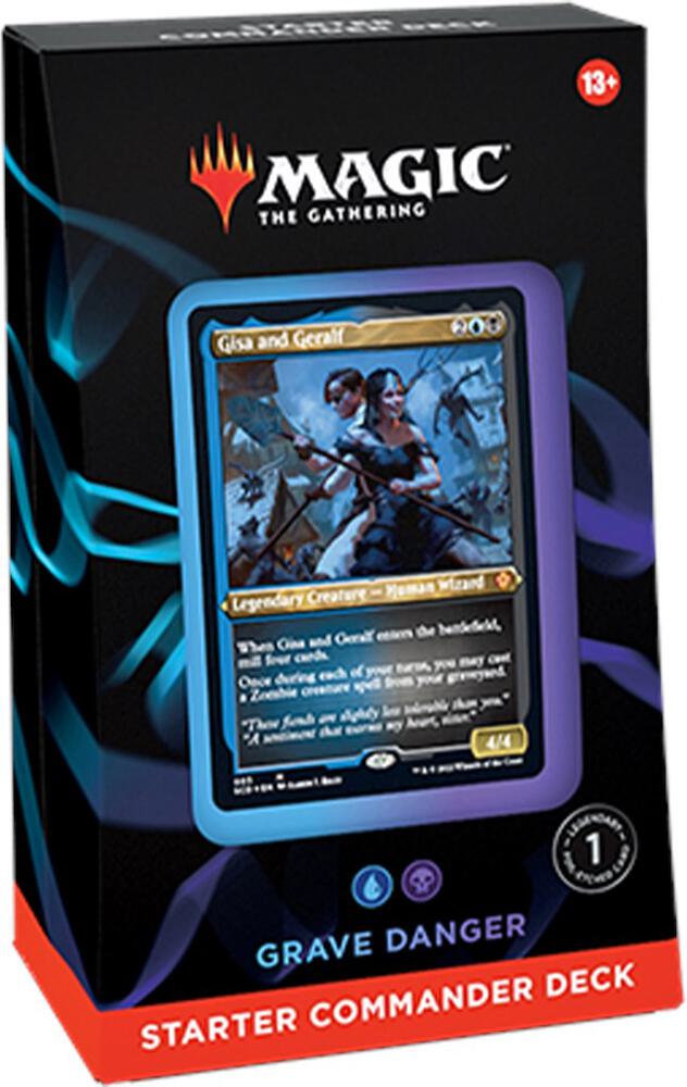 Magic the Gathering CCG: Starter Commander Deck - Grave Danger