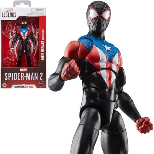 Marvel Legends - Gamerverse: Spider-Man 2's Miles Morales Boricua Suit 6-Inch Action Figure