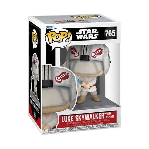 Funko Pop! Star Wars: Luke Skywalker with Remote #765