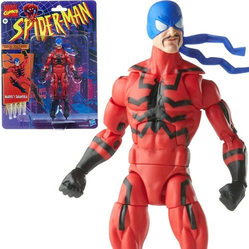 Marvel Legends - Retro Spider-man: Tarantula Retro Card 6-inch Action Figure