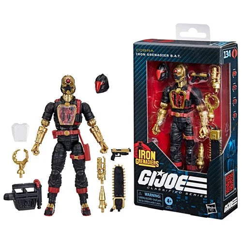 G.I. Joe - Classified Series: (134) Iron Grenadier B.A.T. 6-Inch Action Figure