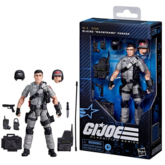 G.I. Joe - Classified Series: (178) Blaine Mainframe Parker 6-Inch Action Figure