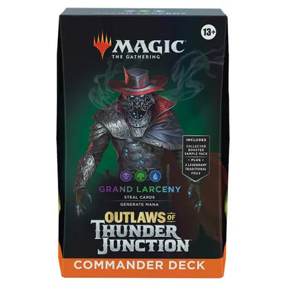 Magic the Gathering CCG: Outlaws of Thunder Junction Commander Deck - Grand Larceny
