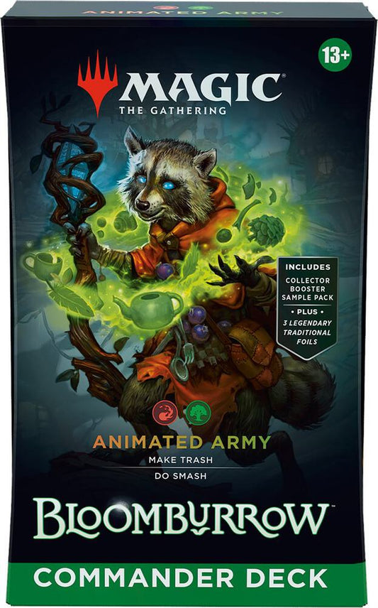 Magic the Gathering CCG: Bloomburrow Commander Deck - Animated Army