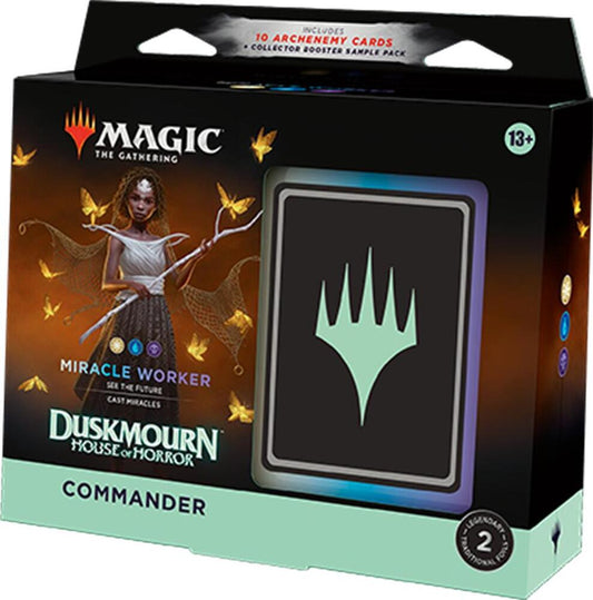 Magic the Gathering CCG: Duskmourn: House of Horror Commander Deck - Miracle Worker