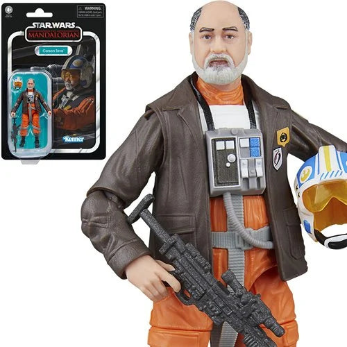 Star Wars: Vintage Collection - The Mandalorian: Carson Teva 3-3/4in Action Figure