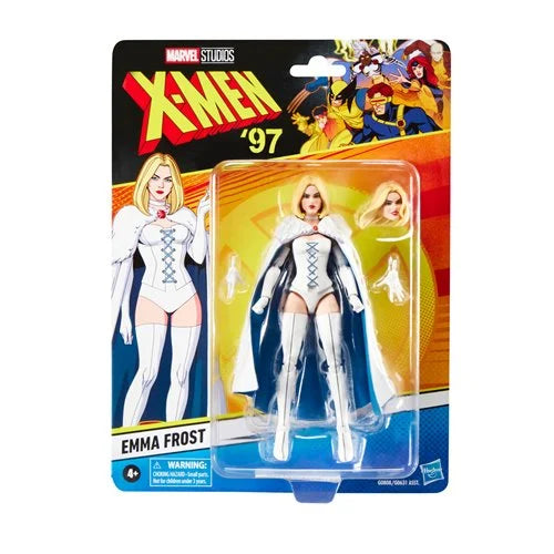 Marvel Legends - X-Men 97: Emma Frost Retro Card 6-inch Action Figure