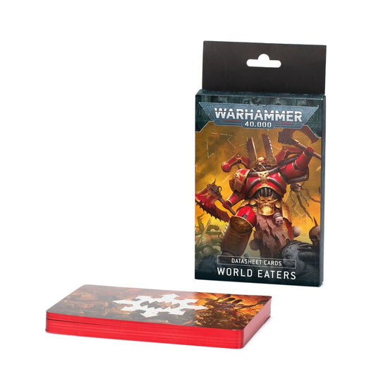 Warhammer 40k - Datasheet Cards: World Eaters (10th Edition)