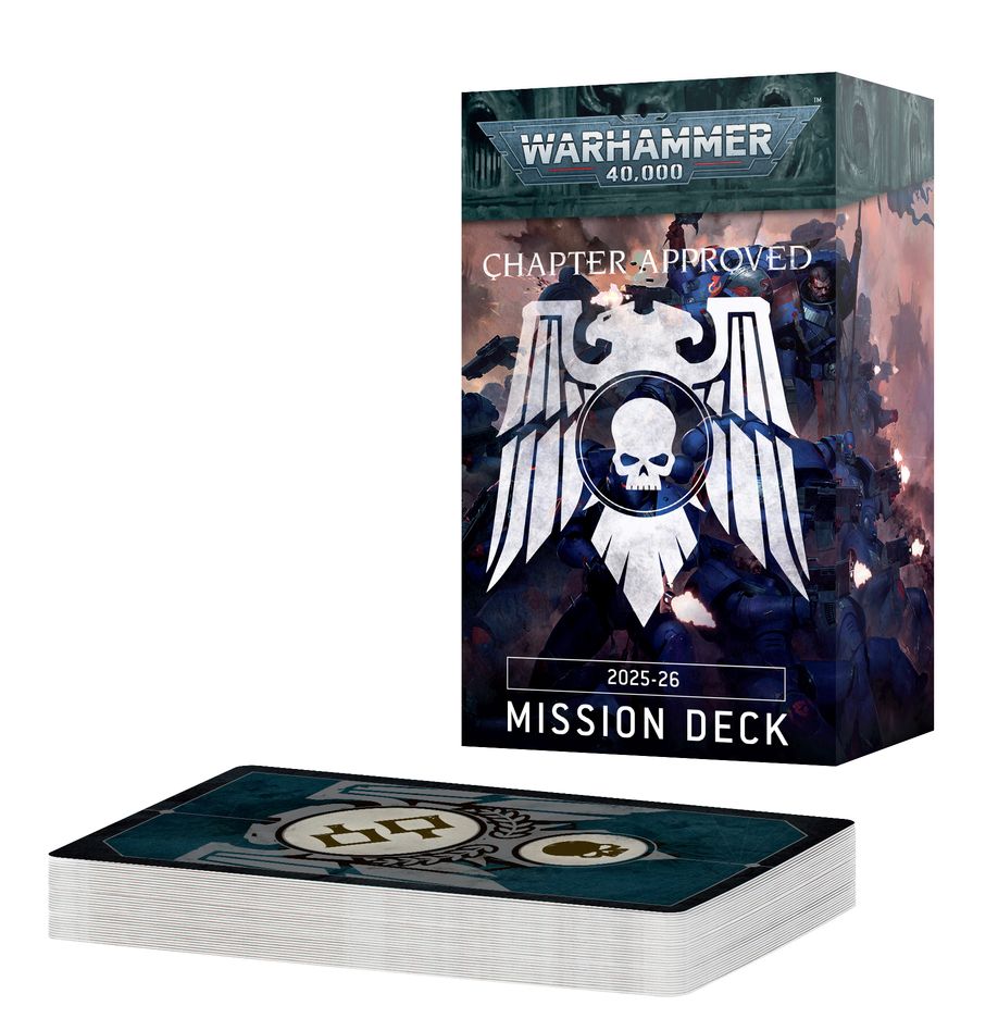 Warhammer 40k - Chapter Approved: 2025-26 Mission Deck