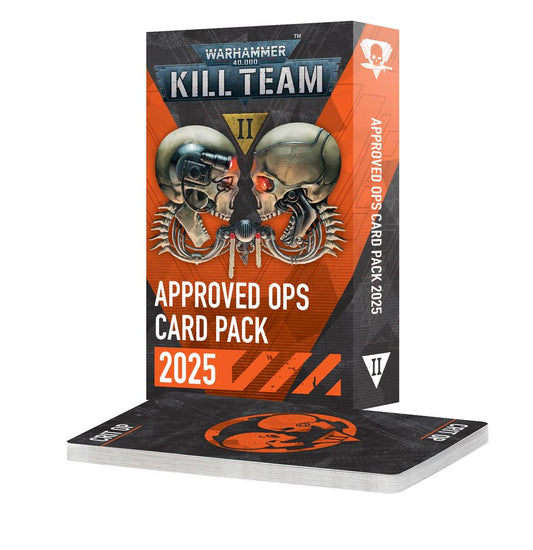 Warhammer 40k: Kill Team - Approved Ops Card Pack 2025