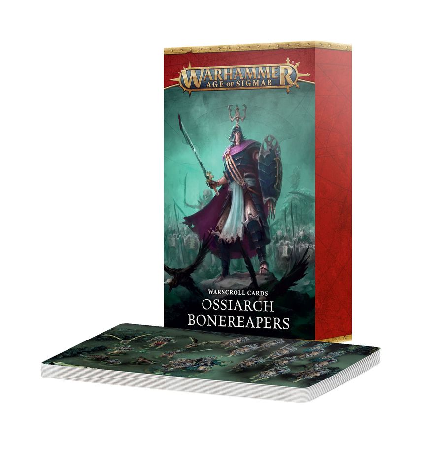 Warhammer Age of Sigmar - Warscroll Cards: Ossiarch Bonereapers (4th Edition)