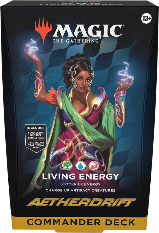 Magic the Gathering CCG: Aetherdrift Commander Deck - Living Energy
