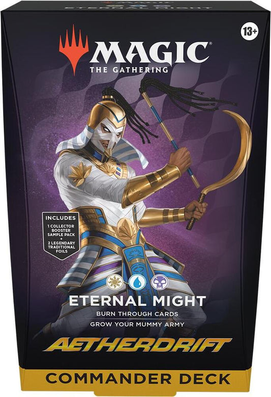 Magic the Gathering CCG: Aetherdrift Commander Deck - Eternal Might