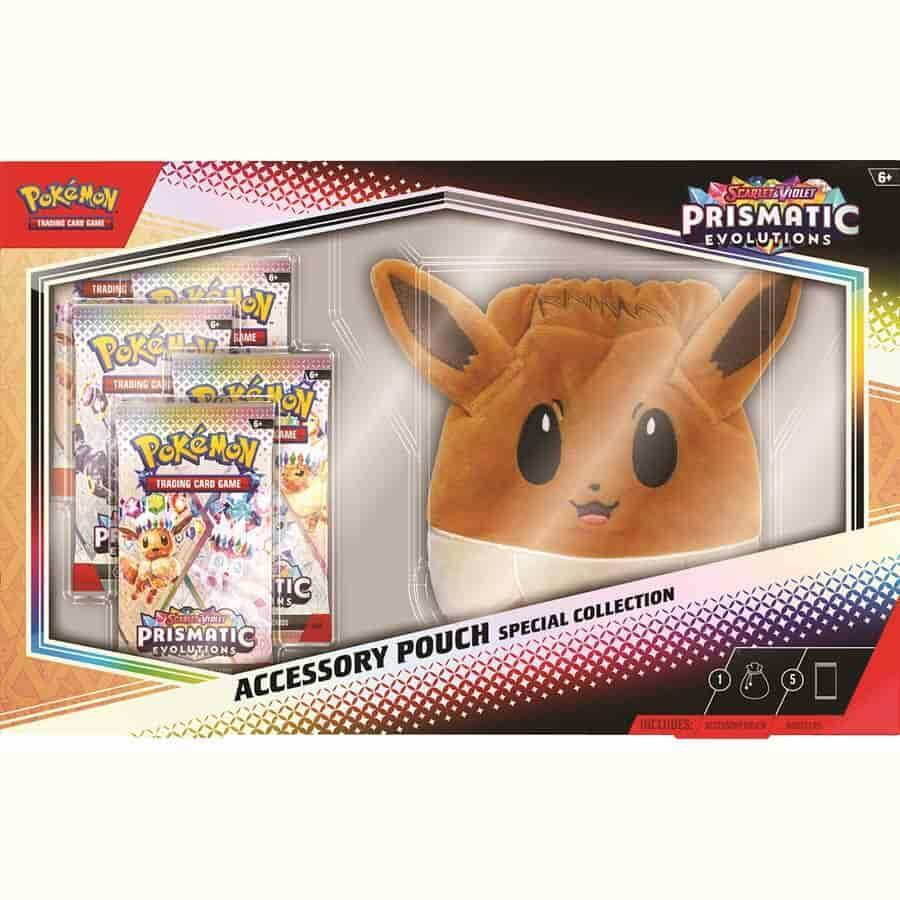 Pokemon TCG: Scarlet & Violet - Prismatic Evolutions Accessory Pouch (Special Collection)