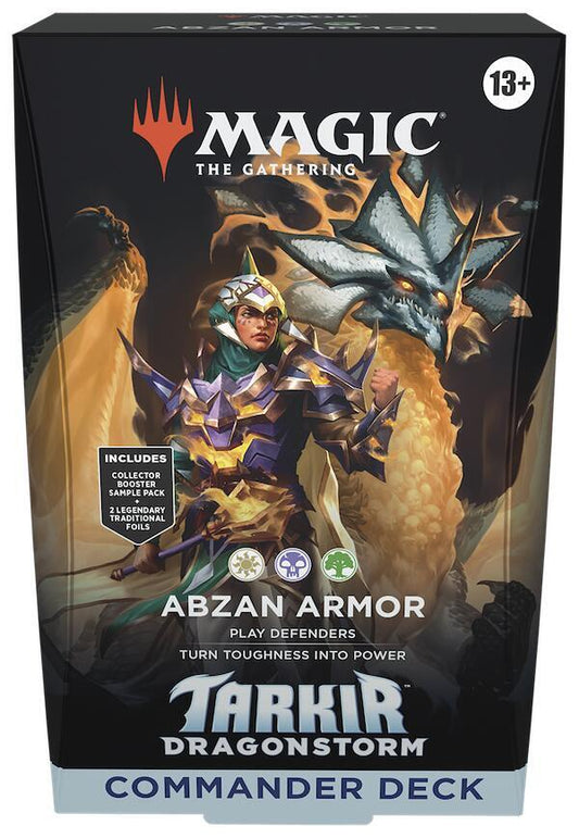 Magic the Gathering CCG: Tarkir - Dragonstorm Commander Deck - Abzan Armor