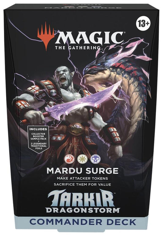 Magic the Gathering CCG: Tarkir - Dragonstorm Commander Deck - Mardu Surge